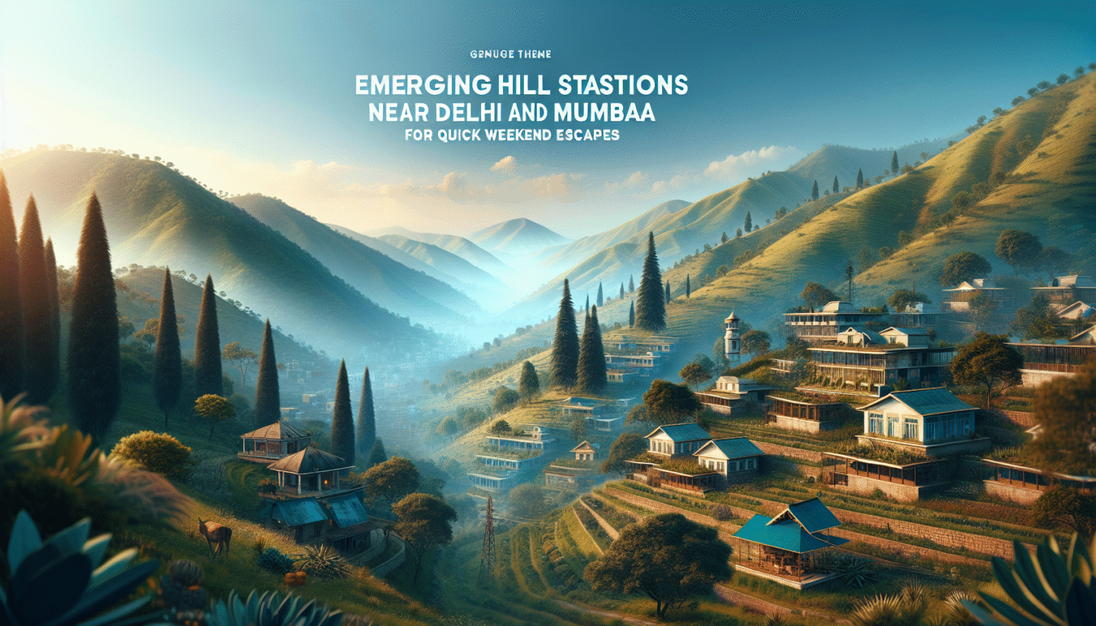 Emerging Hill Stations Near Delhi and Mumbai 2025 for Quick Weekend Escapes