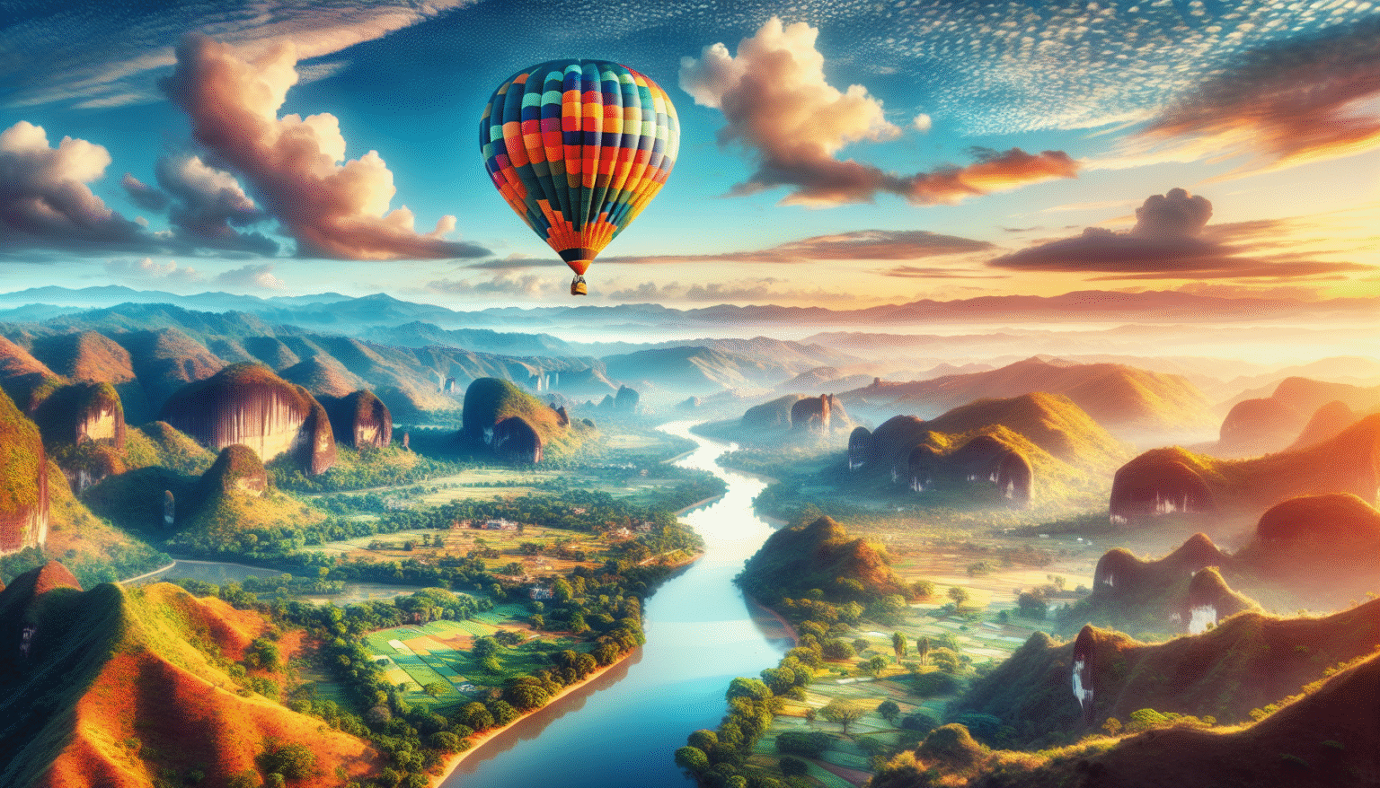 Hot Air Balloon Rides in India Soaring High Above Beautiful Landscapes in 2025