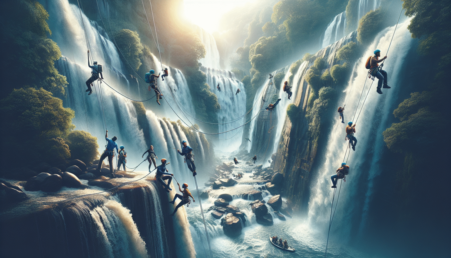 Waterfall Rappelling Adventures in India Cascade Descents for 2025 Adventurers
