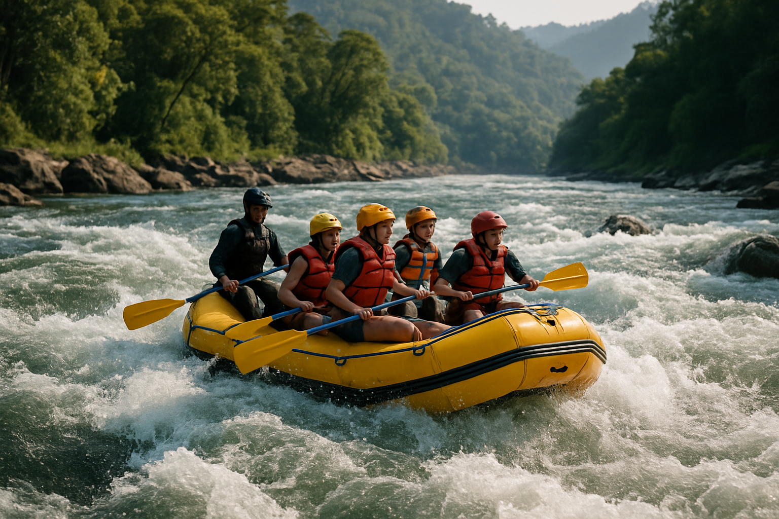 Beginner's Guide to White Water Rafting in India: Rivers and Seasons